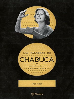 cover image of Las palabras de Chabuca